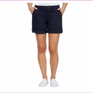 Jones New York Black Utility Shorts